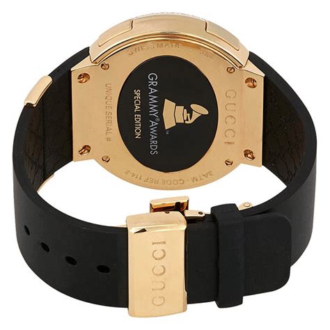 gucci grammy awards watch 114-2|Gucci Grammy edition watch.